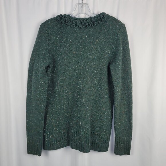 Christopher & Banks Cardigan Sweater Women's Size Small Green with Flecks - Picture 11 of 14
